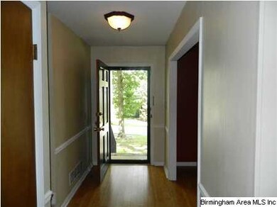The foyer offers privacy entrance with bedrooms up