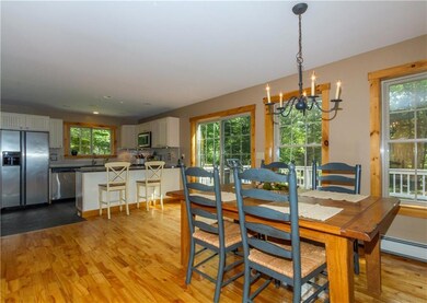 The open floor plan of this home is...