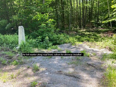 Culvert- and left marker to lot