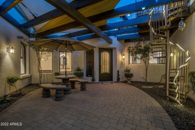 Courtyard Evening