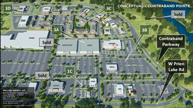 Conceptual Rendering highlighting available parcel