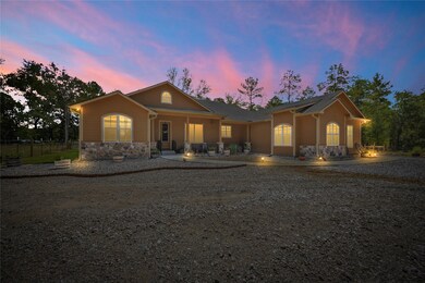 Quality-built home with many features on 5-acres of 
 unrestricted land.