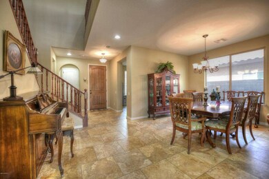 Formal dining area