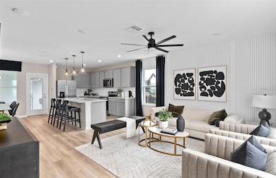 Model Home Design Only. Pictures and furnishings are for illustrative purposes only. Elevations, colors and options may vary. Furniture is for model home staging only.?