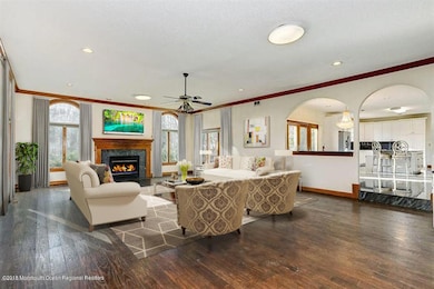 Virtually Staged Family Room