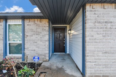Inviting sheltered entranceway