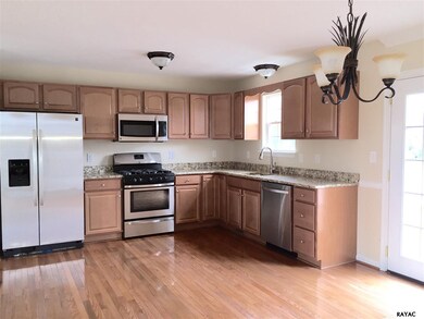 Look at the upgraded raised panel kitchen cabinets