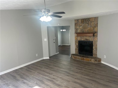 Front entry view into family room