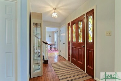 Front Entry Foyer with Gleaming Hardwood Floors Ma