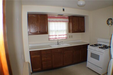 Kitchen with fold up table
