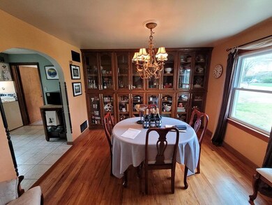 Formal Dining Room with build in china c