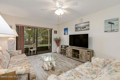 Living Area with looking out to porch