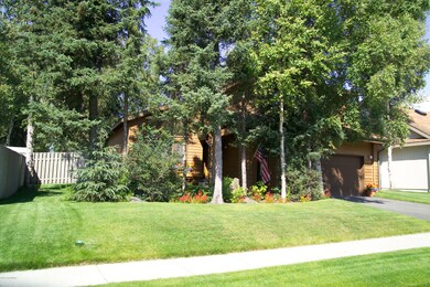 summer view of home