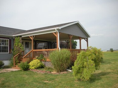 Covered front deck