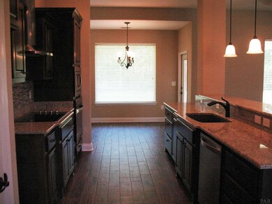 Here's a view from kitchen to breakfast nook.