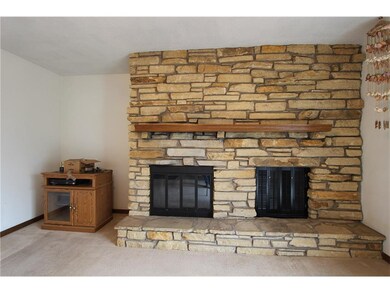 Custom fireplace