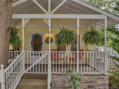 Welcoming Covered Front Porch