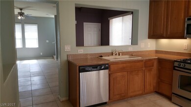 Kitchen open up to dining area and living area.  L