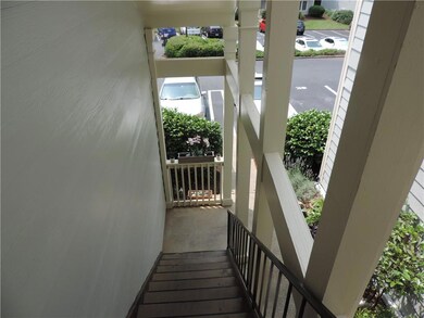 View of stairs