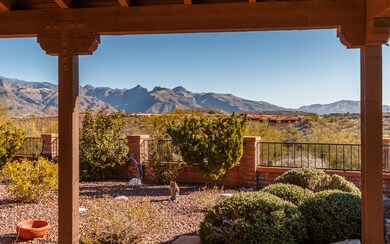Sabino Canyon from patio
