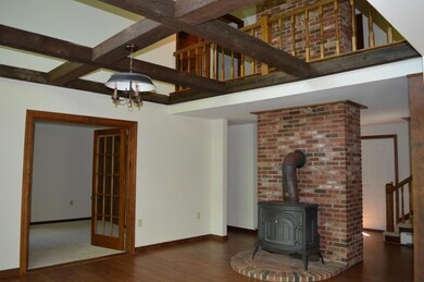 Living Room and loft area, atrium...