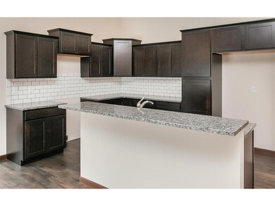 Kitchen with raised Breakfast Bar