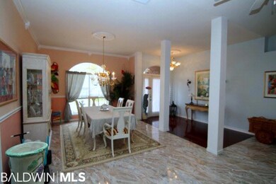 Formal Dining area is off the foyer!