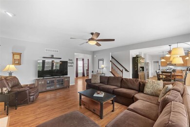 Plenty of room for family and friends to gather in this heart of the home!