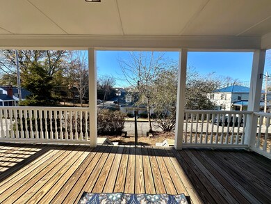 front porch to street