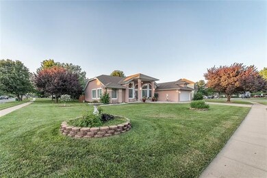 Well maintained front yard