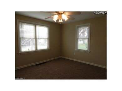 One of the fist floor bedrooms.