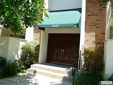 Front door to building.