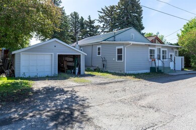 Rear of the house