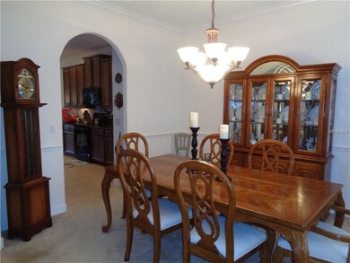 Dining Room opens to the kitchen.
