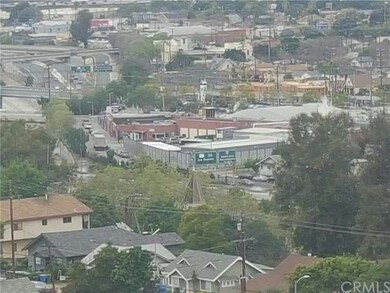A close-up view of the 110 N. Pasadena Freeway and