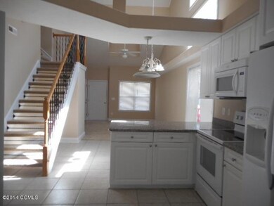 Kitchen to Dining and Living