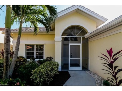Entry with screened in lanai