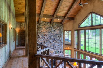view from upstairs landing