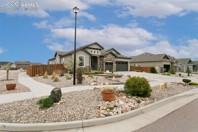 Craftsman style home on fully landscaped large corner lot