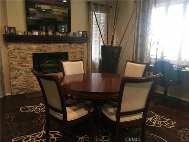 Gorgeous stone fireplace in the family room, great space for entertaining