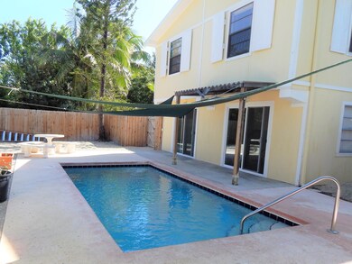 Pool and back of house