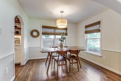 Dining Room with Hardwood Floors