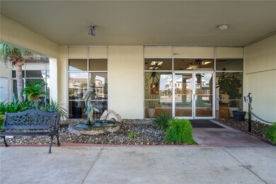 Entry to the building lobby