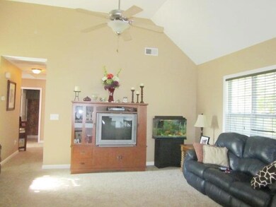 Great Room w/ Cathedral Ceiling