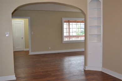 View from dinning room toward living room.