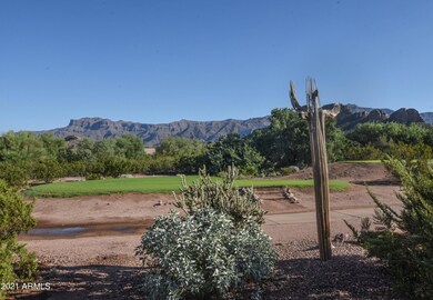 SUPERSTITION MOUNTAIN VIEW FROM PATIO