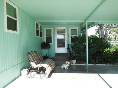 Front side entry front door with grab bar on right