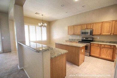 Kitchen with Granite and Island