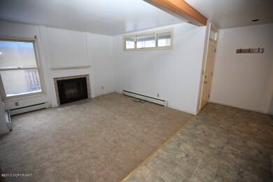 living room and entry