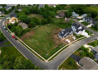 Aerial view of corner Lot 6